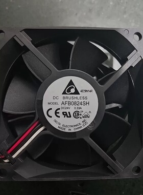 全新AFB0824VH/SH 8025 24V 0.21A 0.33A 8厘米变频器风扇