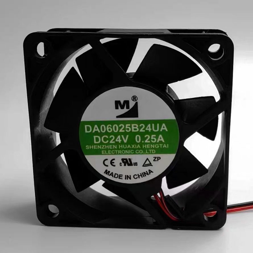 一盟 DA06025B24UA 6025 24V 0.25A 6CM 2线 变频器散热风扇