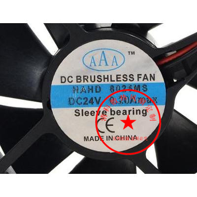 DC BRUSHLESS FAN HAHD-8026M 24V 0.20A 8025 8CM 散热风扇 电脑硬件/显示器/电脑周边 散热器/风扇 原图主图