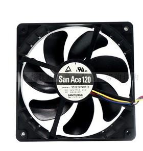 9S1212P4M011 原装日本山洋 SANYO DENKI 9S1850 PWM 静音风扇