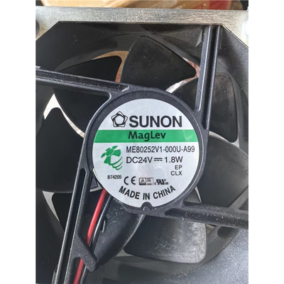 全新SUNON建准 ME80252V1-000U-A99 8cm厘米 24V 1.8W 变频器风扇