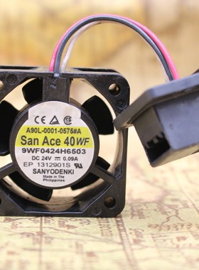 A90L-0001-0575#B/A 9WF0424H6504/H6503 24V 斗山五轴驱动器风扇