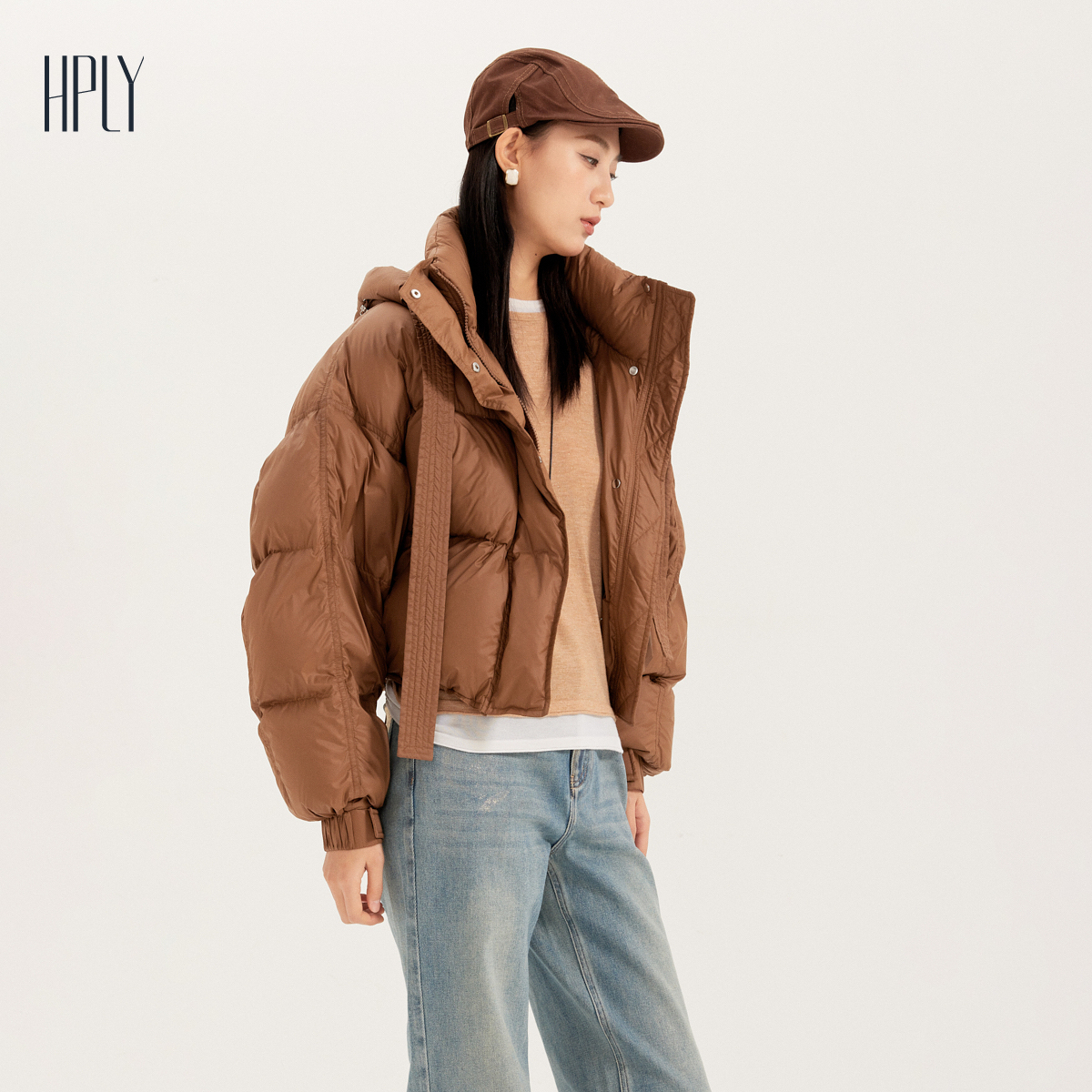 休闲通勤、蓬蓬羽绒、暖感轻盈