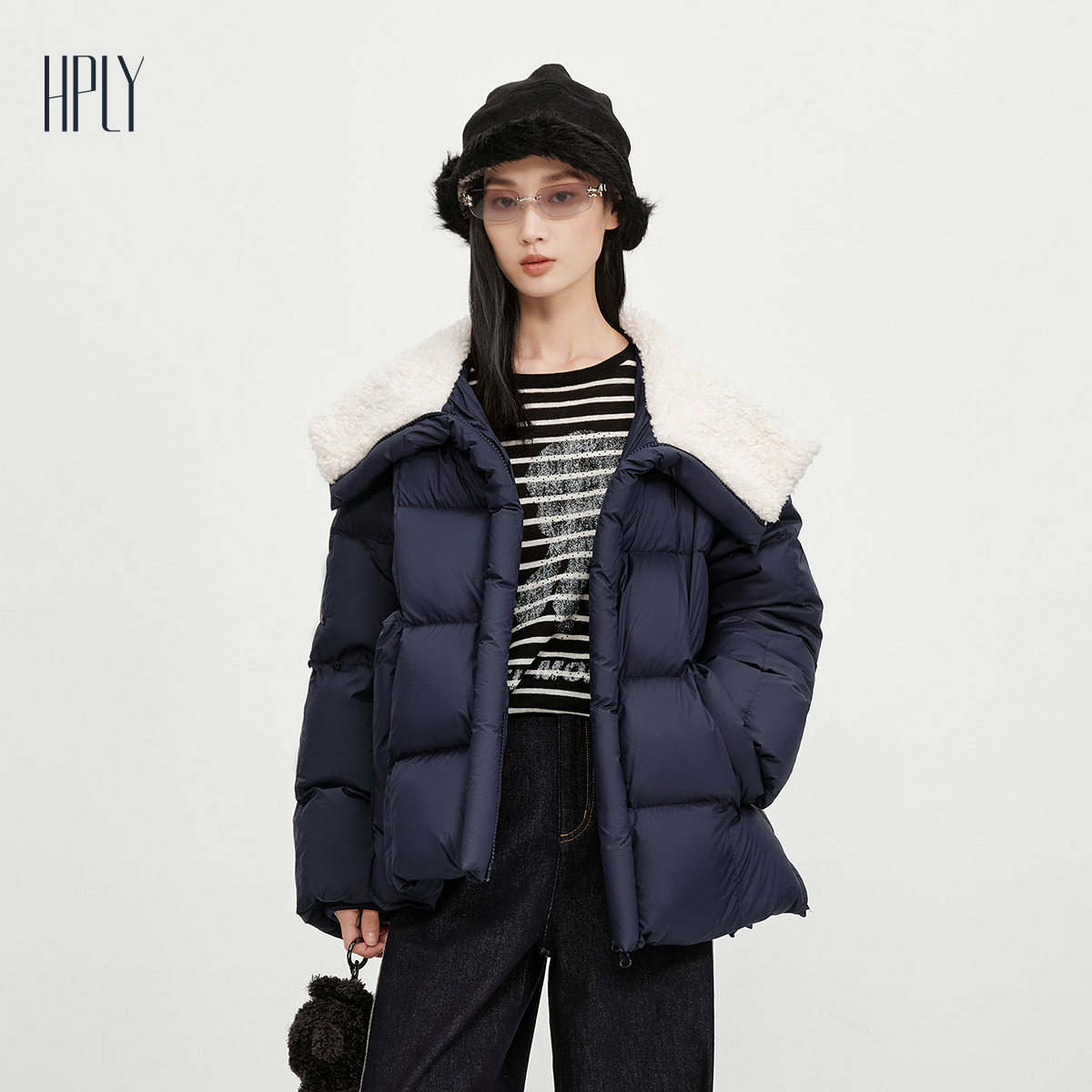 H版型 立体剪裁 轻羽鹅绒