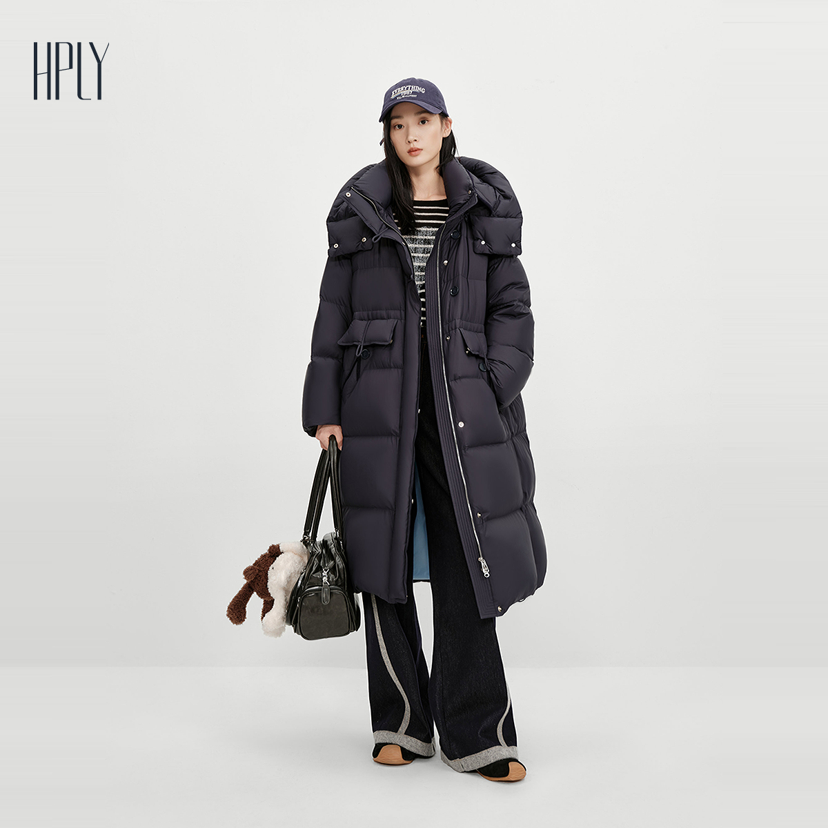 H型法式 轻羽鹅绒 复古优雅