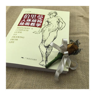 伯里曼人体结构绘画教学(白金版)人体结构造型手绘技法K
