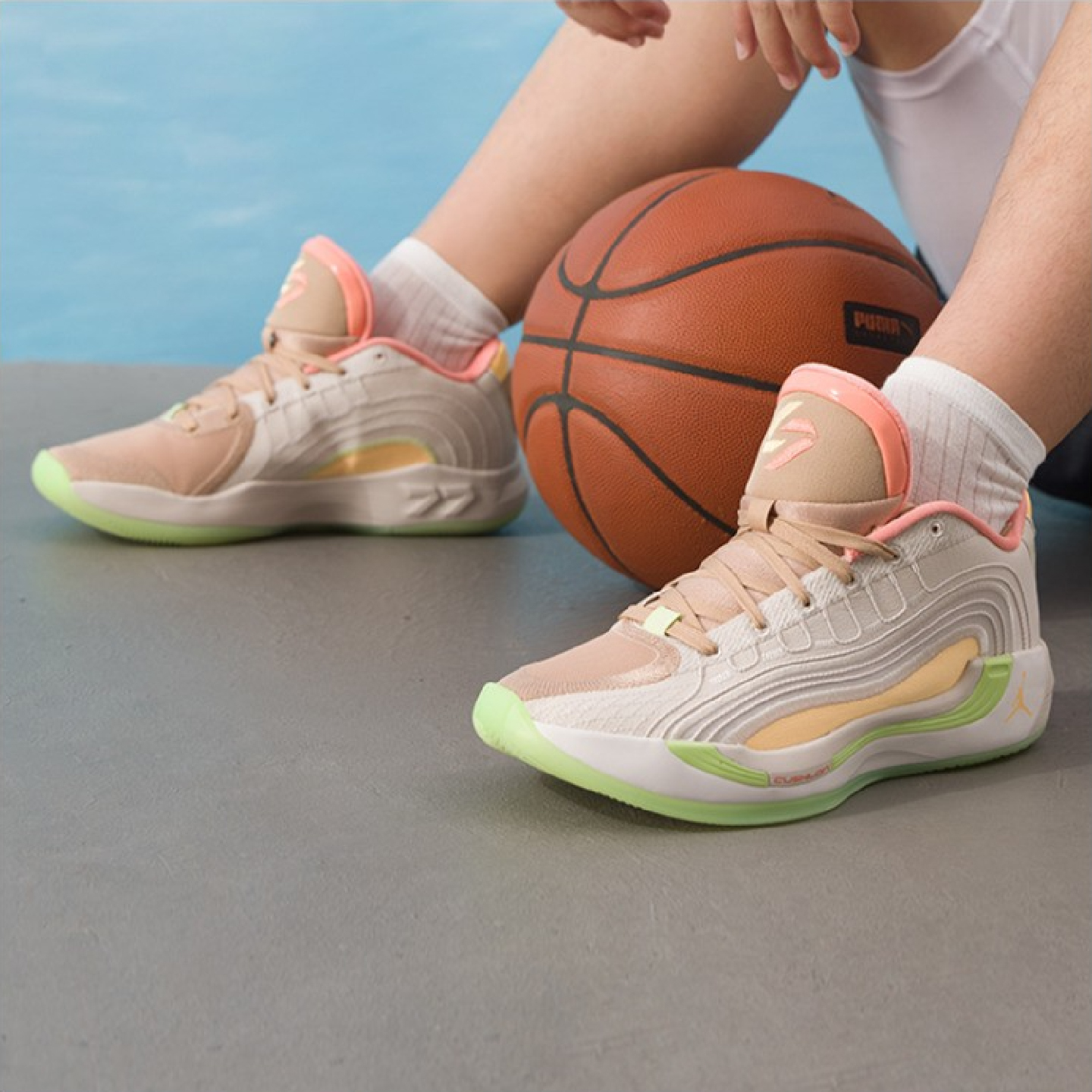 JORDAN/乔丹 Luka 4 气垫支撑包裹透气篮球鞋