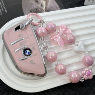 适用宝马新3系钥匙套5系530li车325li包i3x1x2x3x4x5x6刀锋壳Z4扣