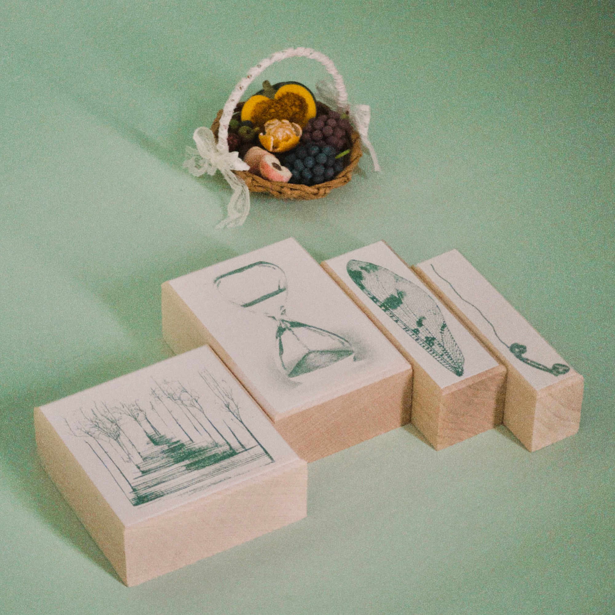 手帐印章「timedust」时尘4款