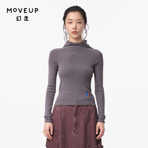 连帽 绣花章仔 有弹性