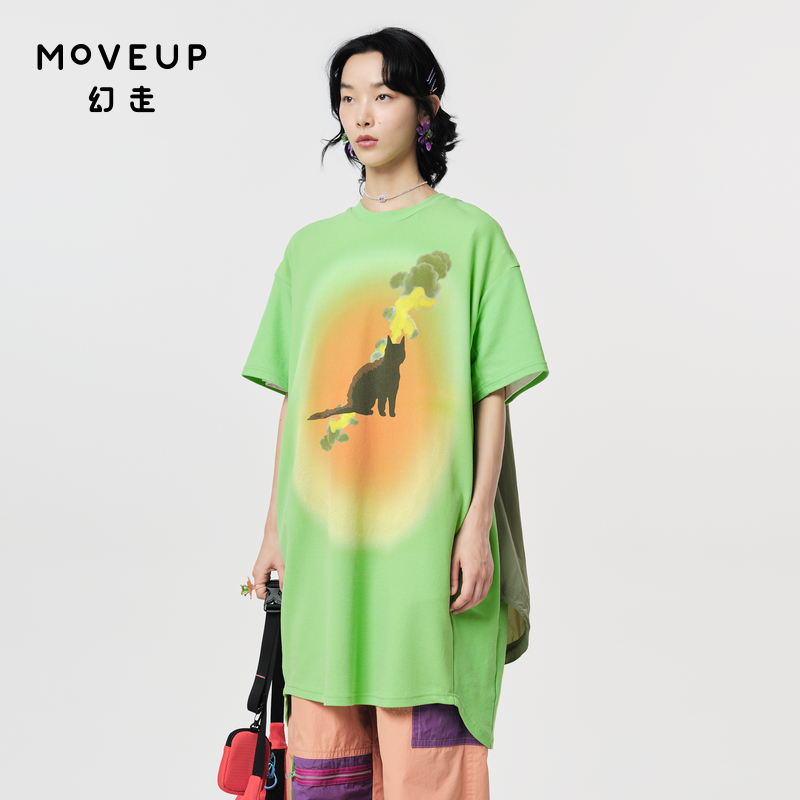 商场同款艺术Moveup印花