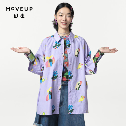 纯棉设计师Moveup幻走
