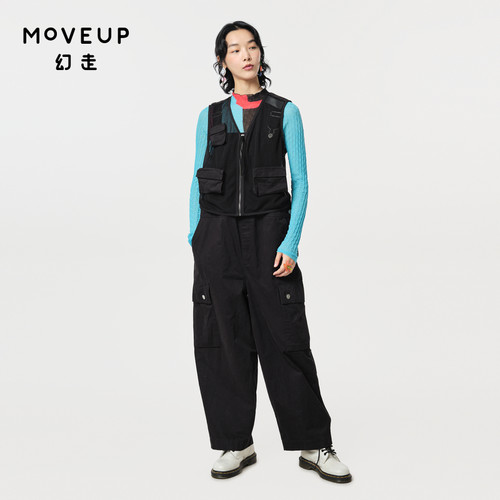 商场同款背带裤Moveup