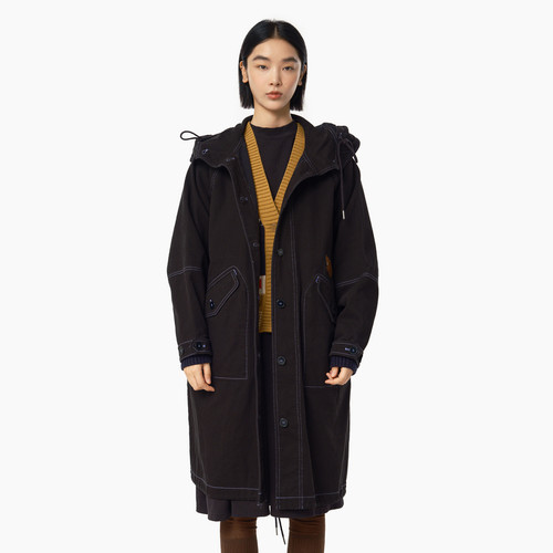 绣花章仔 口袋 抽绳