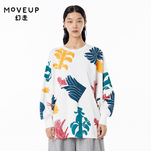 商场同款设计师Moveup印花