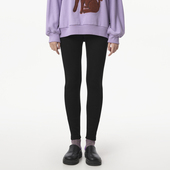 女 .FUN系列猫咪织唛保暖设计师针织打底裤 MOVEUP幻走2024冬季 新款