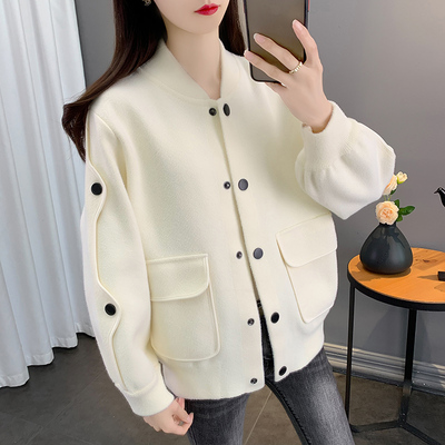 加厚宽松小个子短款外套