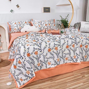 夏季空调被云小棉亲肤透气夏被天丝棉丝滑凉爽可水洗小碎花夏凉被
