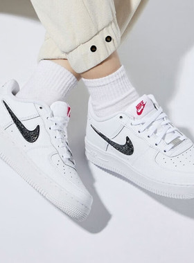 耐克（NIKE） AF1女鞋新款低帮空军一号运动休闲板鞋 DC9651-100