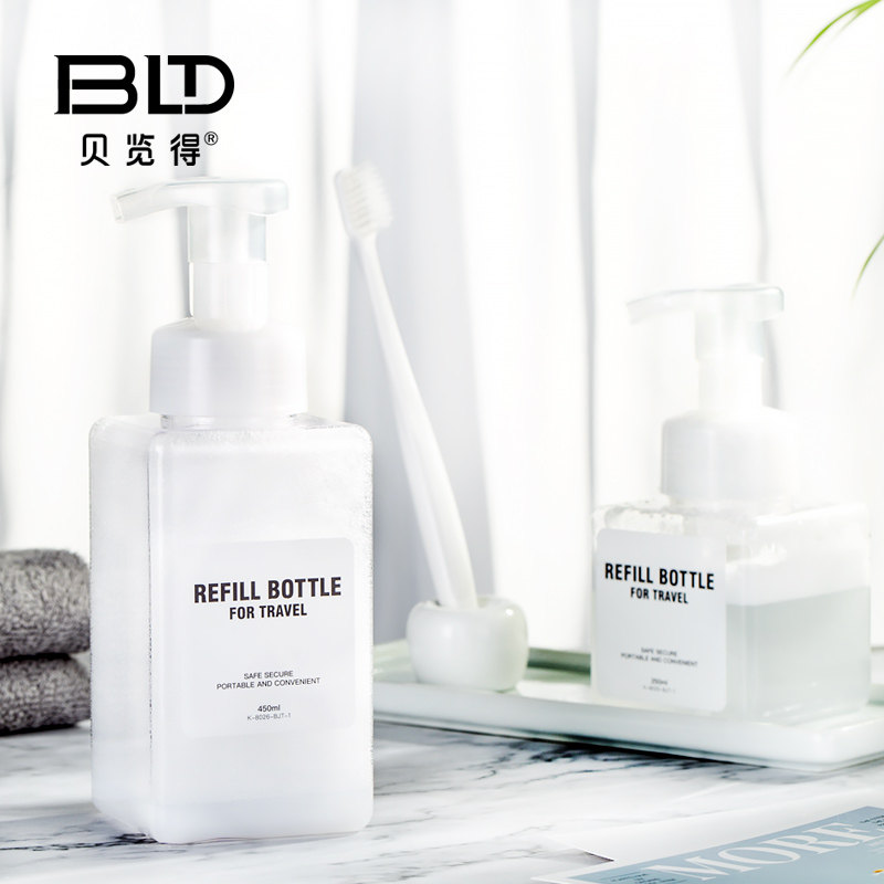 贝览得泡沫瓶按压式起泡瓶洗手液洗发水洗面奶沐浴露分装瓶大容量,家庭/个人清洁工具,乳液器,淘宝优惠券,粉丝福利购,淘宝优惠卷