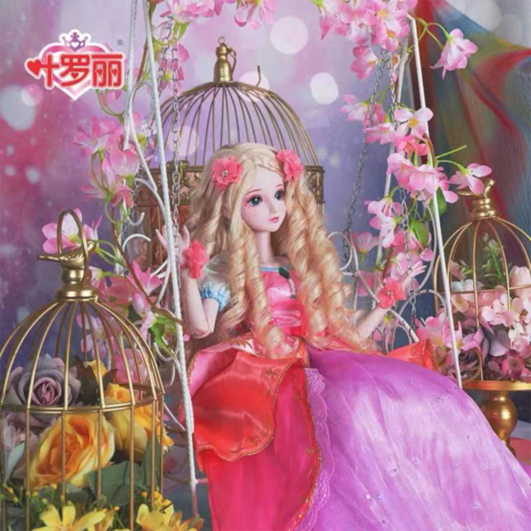 新款叶罗丽灵公主29cm娃娃60厘米新素体萝莉仙子蓝孔雀女生日礼物