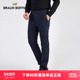 男士 休闲裤 商务长裤 布兰施四季 中低腰舒适透气微弹潮流直筒西裤