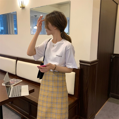 Хлопковая осенняя летняя футболка, градиент