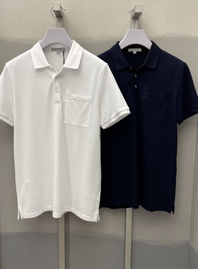 卡尔丹顿男装夏季新款翻领休闲短袖T恤多色KBCS40173专柜1380