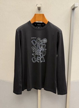 卡尔丹顿高尔夫秋冬款休闲圆领长袖T恤SEMW10521RAB1吊牌正品1380