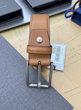 卡尔丹顿男装2024秋冬牛皮商务正装皮带KEPS04110BAO5专柜1680