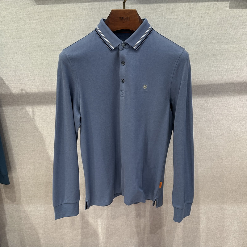 华斯度VASTO秋冬款修身版翻领商务休闲长袖T恤02E052126专柜1986