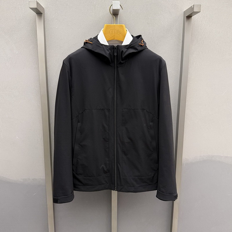 卡尔丹顿男装25春夏商务休闲连帽夹克外套KFCS11702FAB1专柜3380