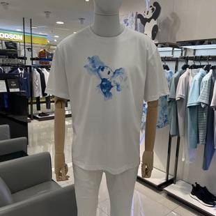 卡奴迪路男装春夏款纯棉圆领商务休闲短袖T恤5122303吊牌980