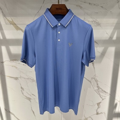 华斯度VASTO男装春夏修身商务翻领POLO短袖T恤21E051026吊牌1386