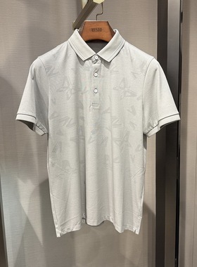 VASTO华斯度春夏商务翻领短袖T恤21E051347/21E051348吊牌1686
