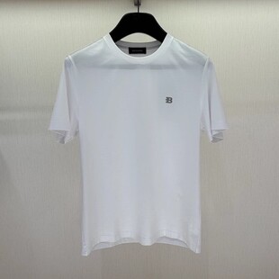 博斯绅威BOSSsunwen春夏圆领休闲短袖T恤132310422180吊牌980HT