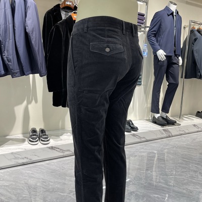 路卡迪龙男装秋冬款灯芯绒微弹商务休闲裤长裤141215560专柜1980W