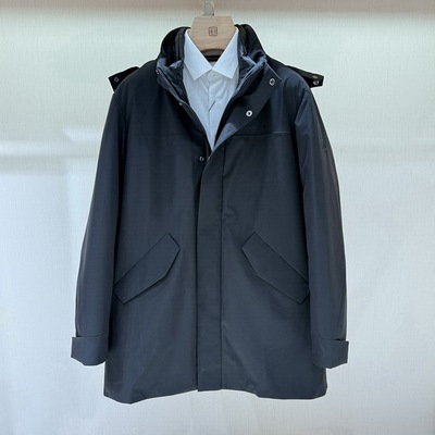 博斯绅威BOSSsunwen24秋冬2色连帽休闲羽绒服外套144335605210