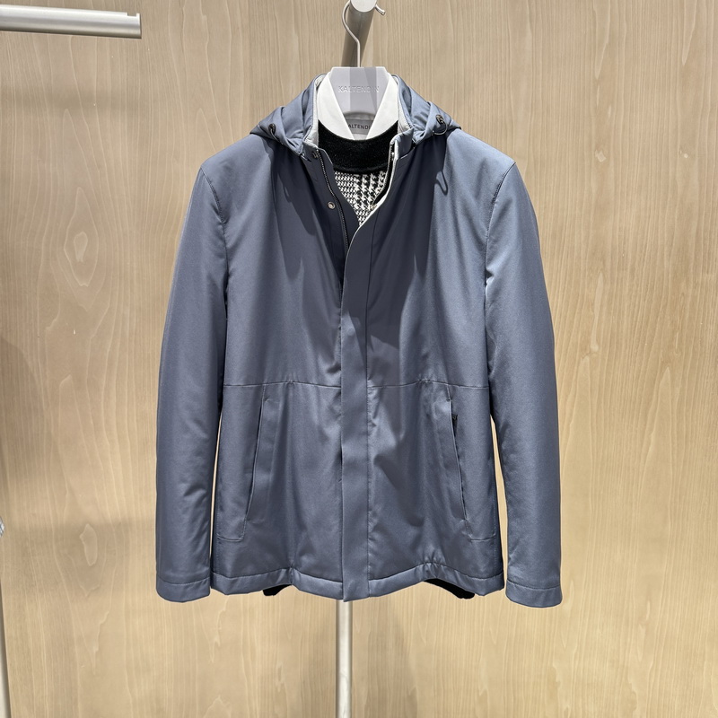 卡尔丹顿男装秋冬连帽商务休闲皮草尼克服KDAW55610LAG6专柜8800