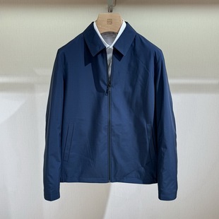 博斯绅威BOSSsunwen秋冬鹅绒内胆行政翻领羽绒服外套134325417970