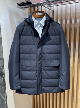 卡尔丹顿21年新款秋冬连帽保暖夹克外套KBBW55617FAN6专柜8800