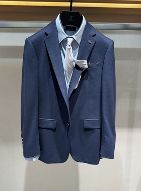 BOSSSUNWEN博斯绅威2024秋冬新款绵羊毛休闲西服西装143123211482