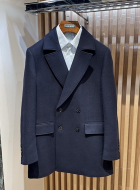 卡尔丹顿秋冬新款商务休闲毛呢大衣KCBW45815FAN8吊牌5800