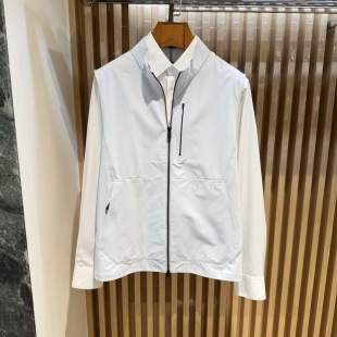 路卡迪龙男装 休闲微弹立领背心马甲外套151240206吊牌3980 春夏款