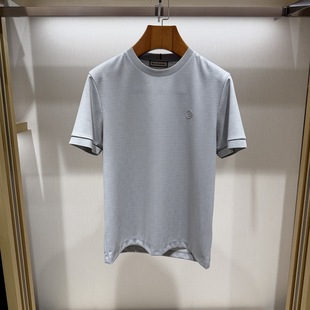 BOSSsunwen博斯绅威男装2026春夏款商务圆领T恤M621T102吊牌1680