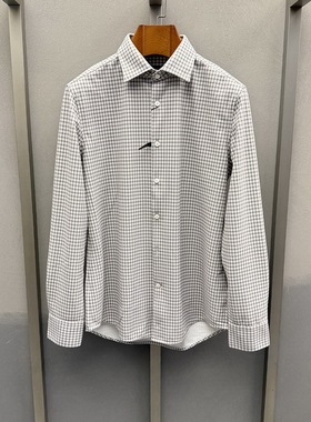 2025卡尔丹顿男装秋冬双层商务休闲格子长袖衬衫2色KFBW33651CAC2