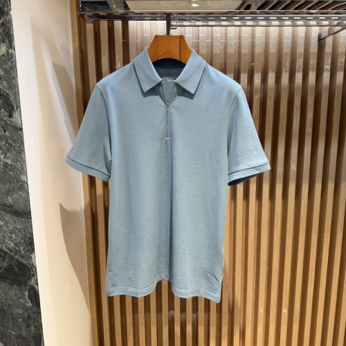 卡尔丹顿商务绵羊毛亲肤短袖POLO