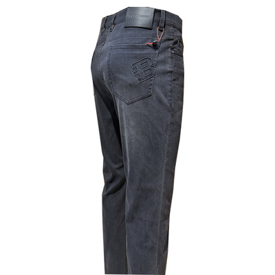 博斯绅威春夏男士直筒牛仔裤