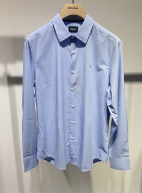 Hechter/丹尼爱特秋冬款商务休闲长袖衬衣衬衫LS12005吊牌1690LD
