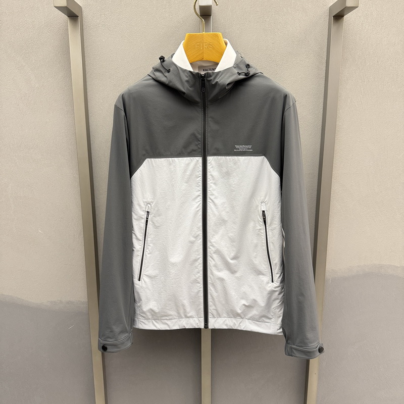 卡尔丹顿男装25春夏商务休闲连帽夹克外套KFCS25120FAG5专3680